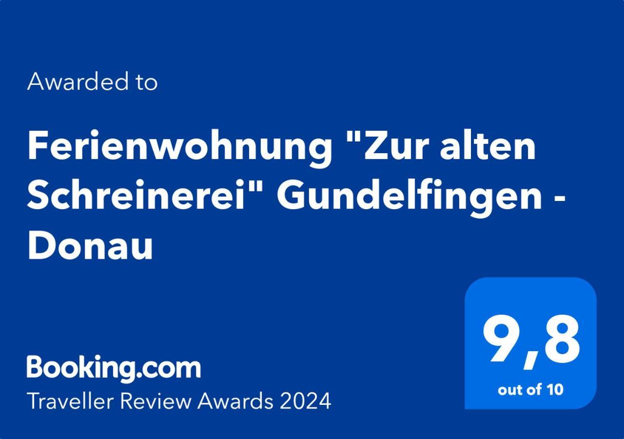 Ferienwohnung "Zur Alten Schreinerei" Gundelfingen - Donau Gundelfingen an der Donau ภายนอก รูปภาพ